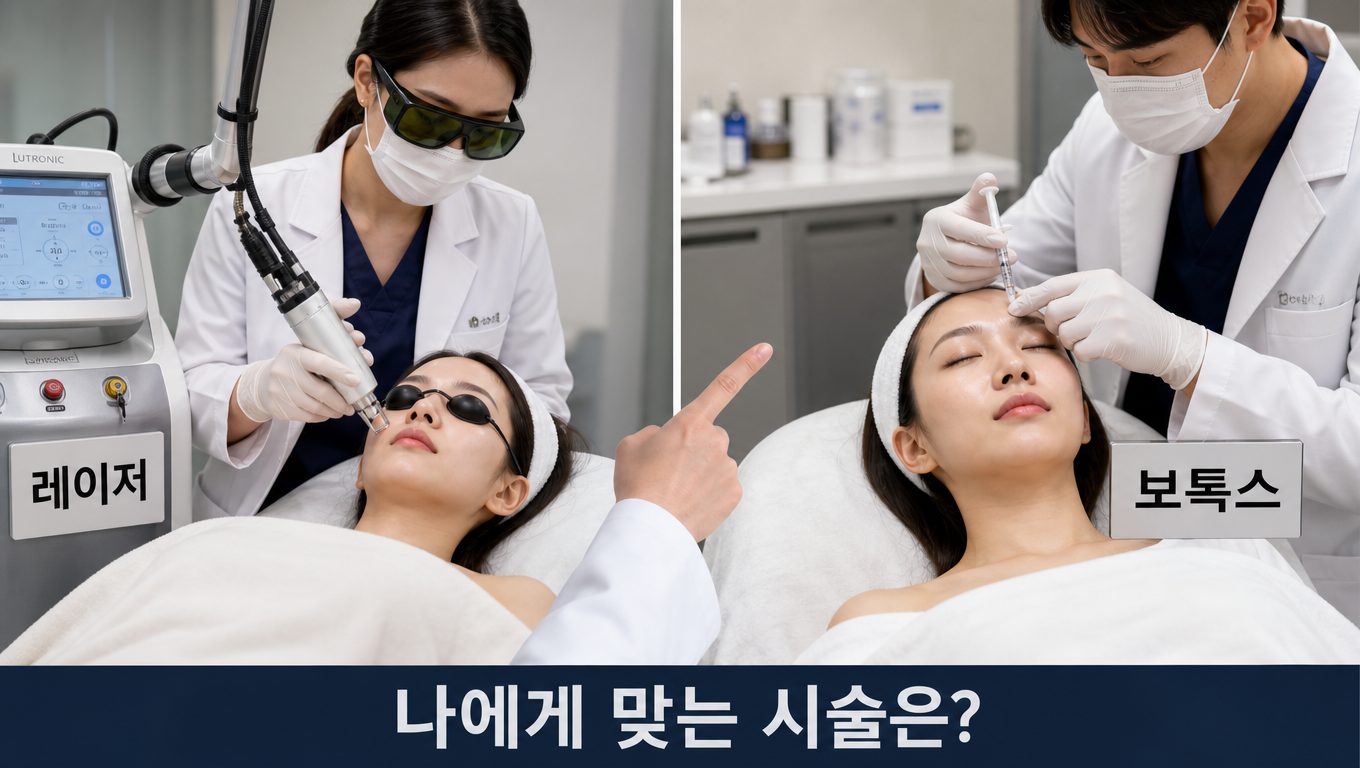 강남 피부과 레이저와 보톡스 시술 선택 완벽 안내