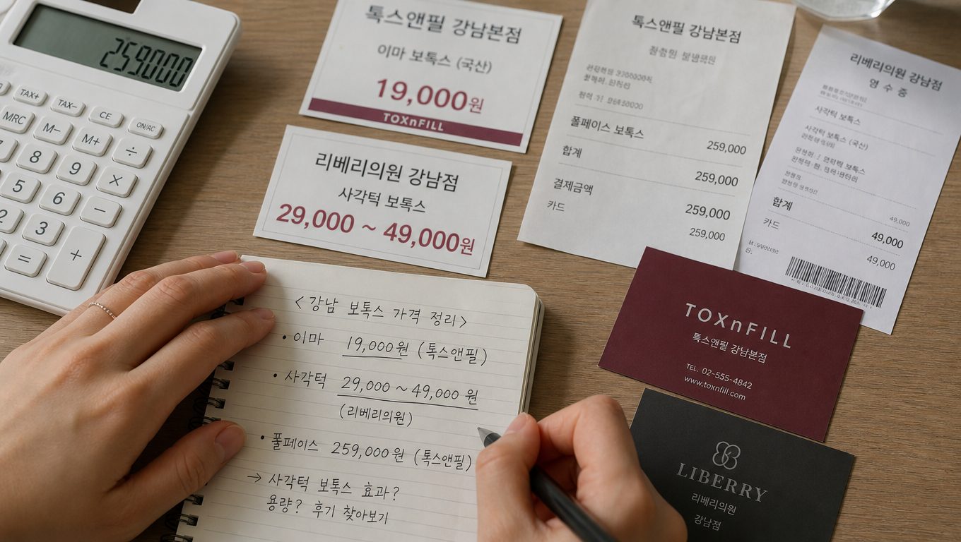 강남 보톡스 시술 종합 가이드