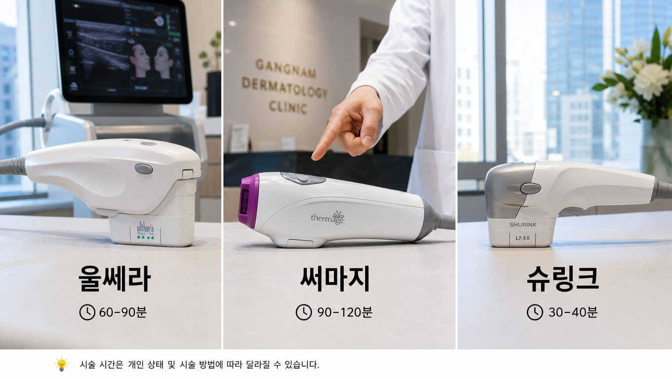 강남 리프팅 레이저 종류별 효과와 유지 기간 비교